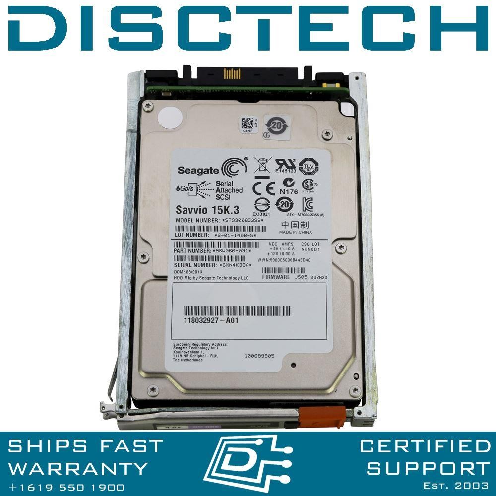 EMC VNX V4-2S15-300 005050548 300GB 15K SAS 6Gb/s 2.5 inch SFF kit