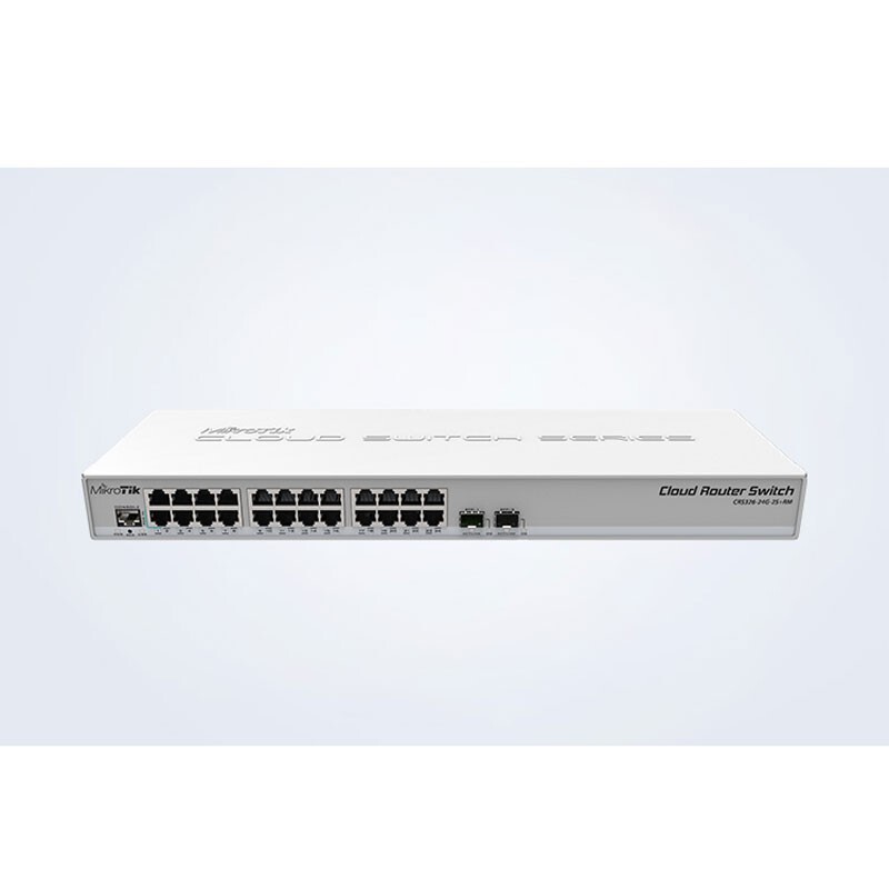 CRS326-24G-2S+RM 24-Port Cloud Router Switch Gigabit Switch ROS Dual System