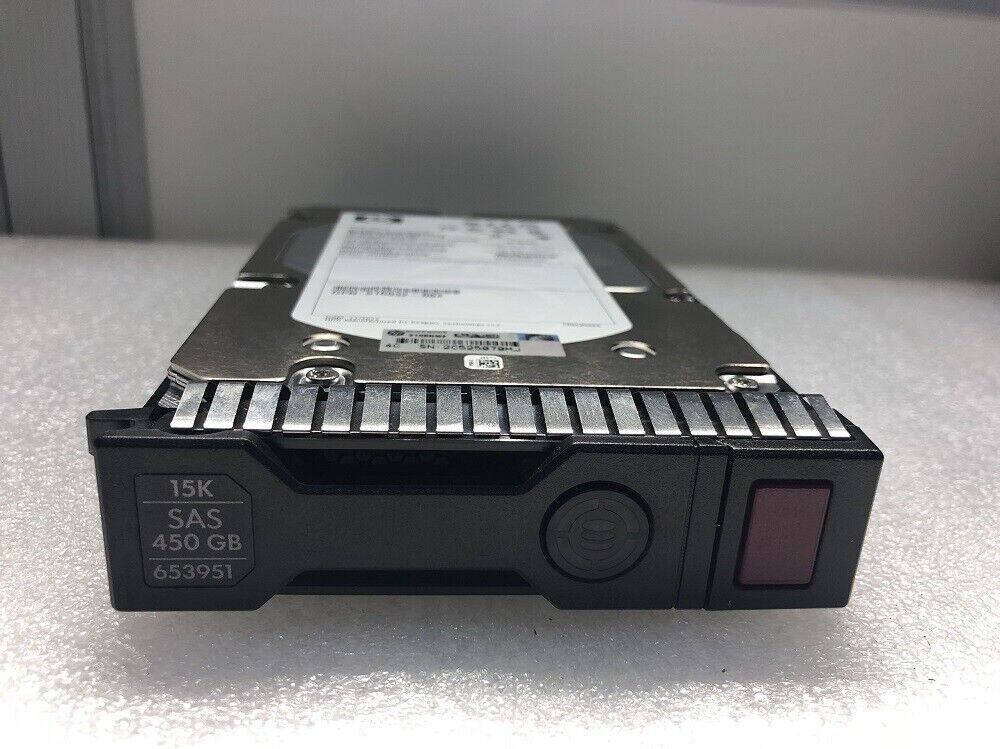Compatible HP 652615-B21 653951-001 450GB 15K 3.5 " SAS 6G LFF Gen8 Gen9 HDD