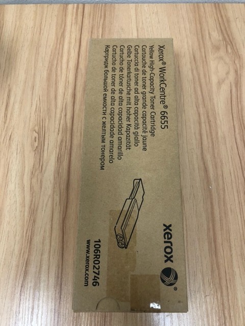 106R02746 New Genuine Xerox High Capacity Yellow Toner for the WorkCentre 6655