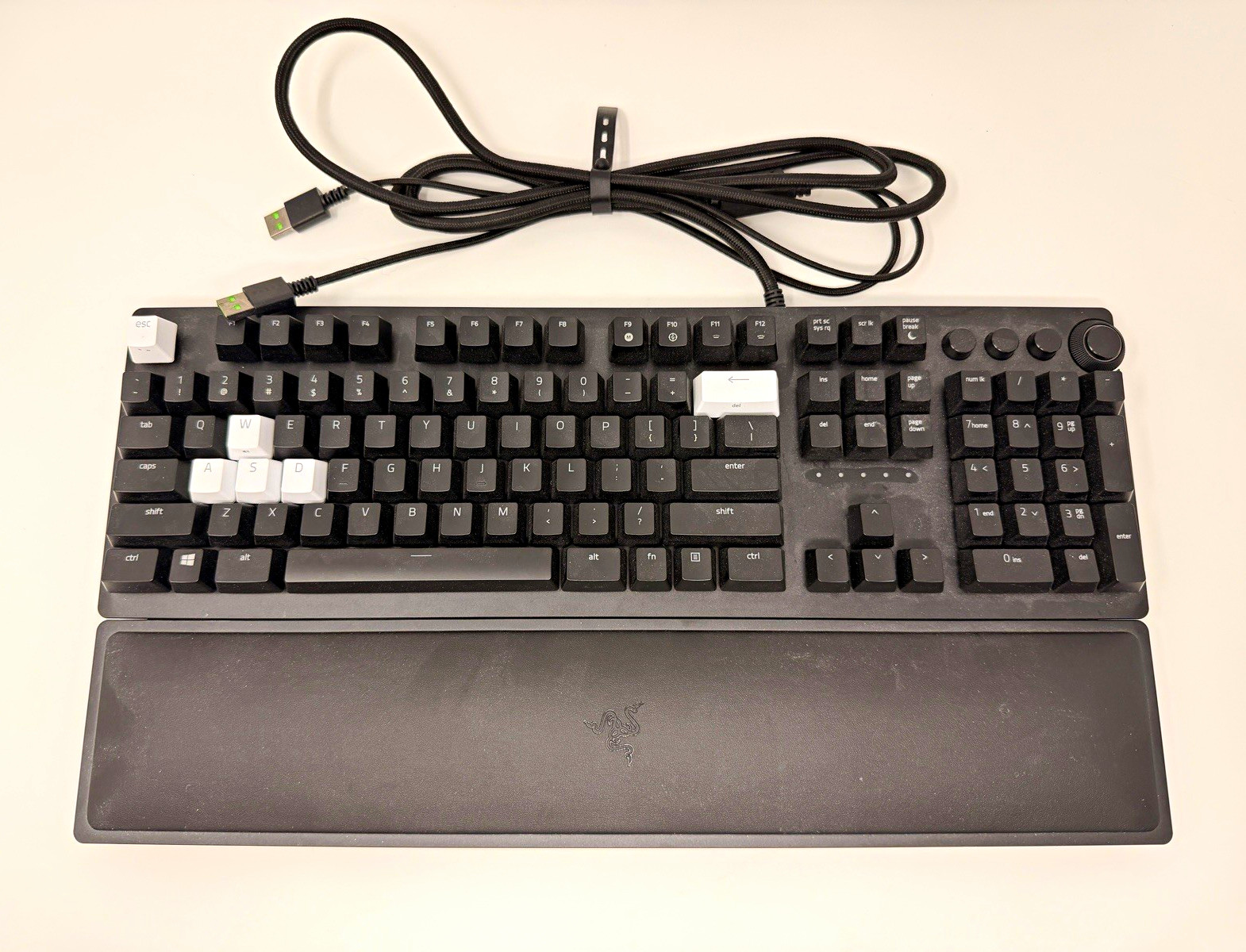 Razer Huntsman Elite Gaming Keyboard RGB Optical Switches Wired w/ Wrist Rest