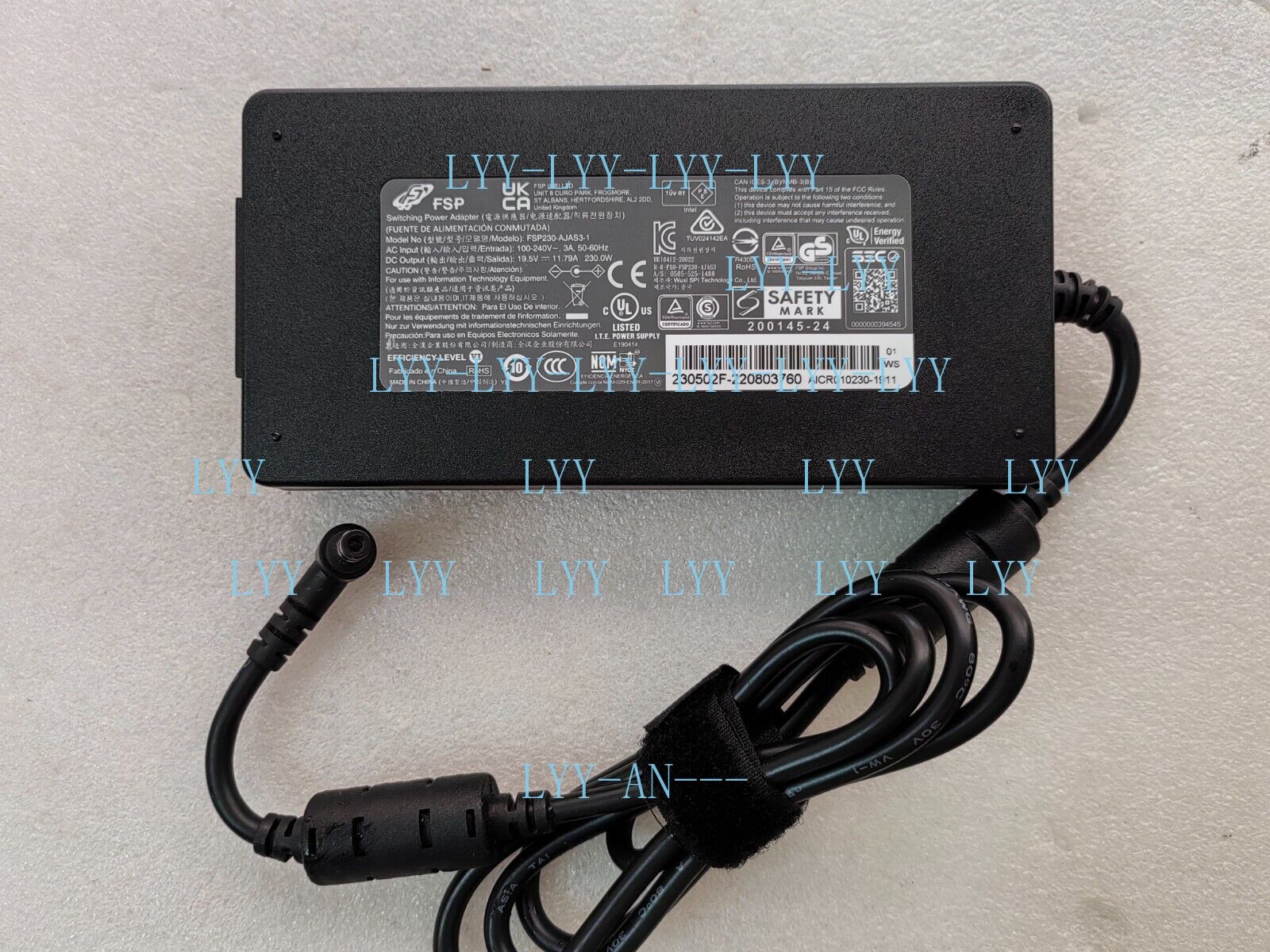 NEW Slim Genuine FSP 19.5V11.79A 230W FSP230-AJAS3-1 For Schenker XMG NEO 15-M19