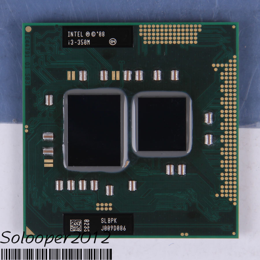 Intel Core i3-330M i3-350M i3-370M i3-380M i3-390M Socket G1 Processor
