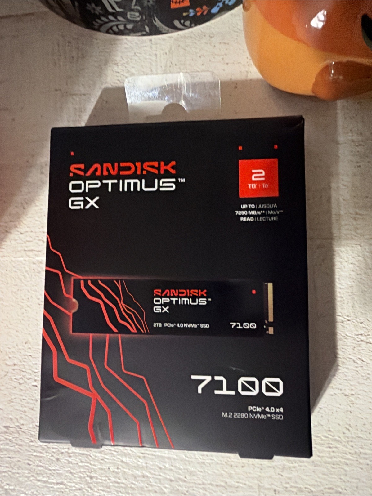 SanDisk Optimus GX 7100 2TB NVMe PCIe 4.0 x4 M.2 2280 SSD 7250MB/s