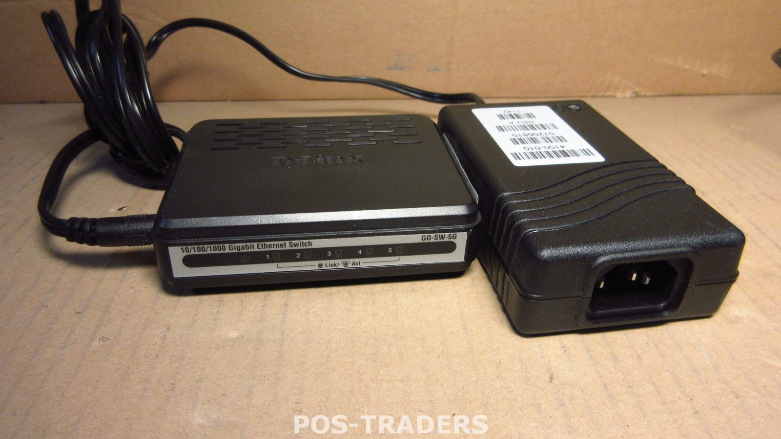 D-Link GO-SW-5G 5-Port GIGABIT 10/100/1000Mbps Network NETWORK Switch INCL PSU