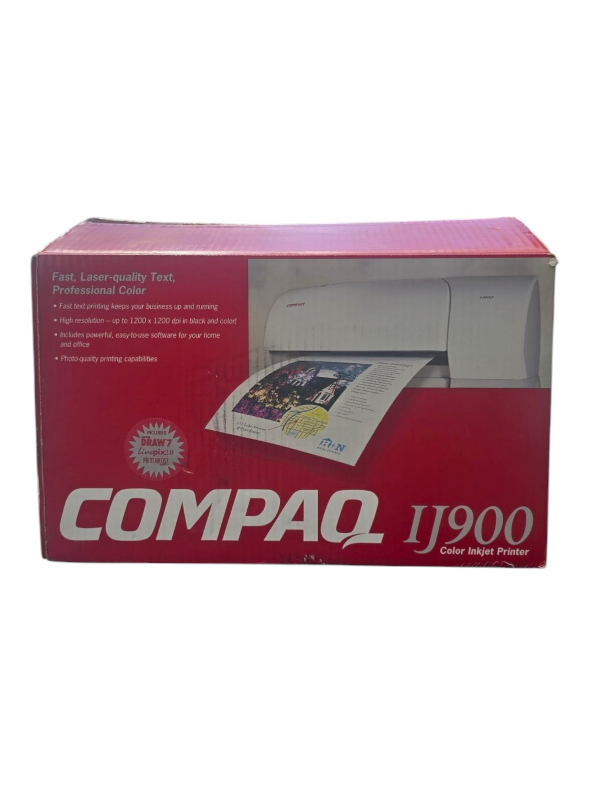 New Compaq IJ900 Color Inkjet Printer