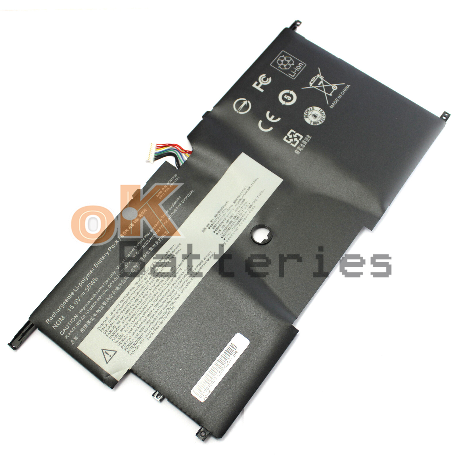 New 00HW002 00HW003 Laptop Battery for Lenovo ThinkPad X1 Carbon gen 3rd