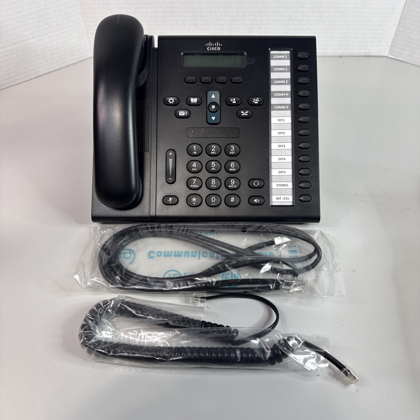 CISCO CP-6851-3PCC-K9 6851 IP VOIP DESK PHONE POE MPP MULTIPLATFORM NEW