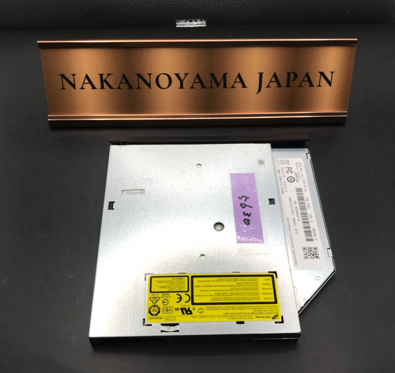 LG BU50N 9.5mm Ultra Slim Blu-ray DVD BDXL SATA Drive Equivalent to BU40N Used