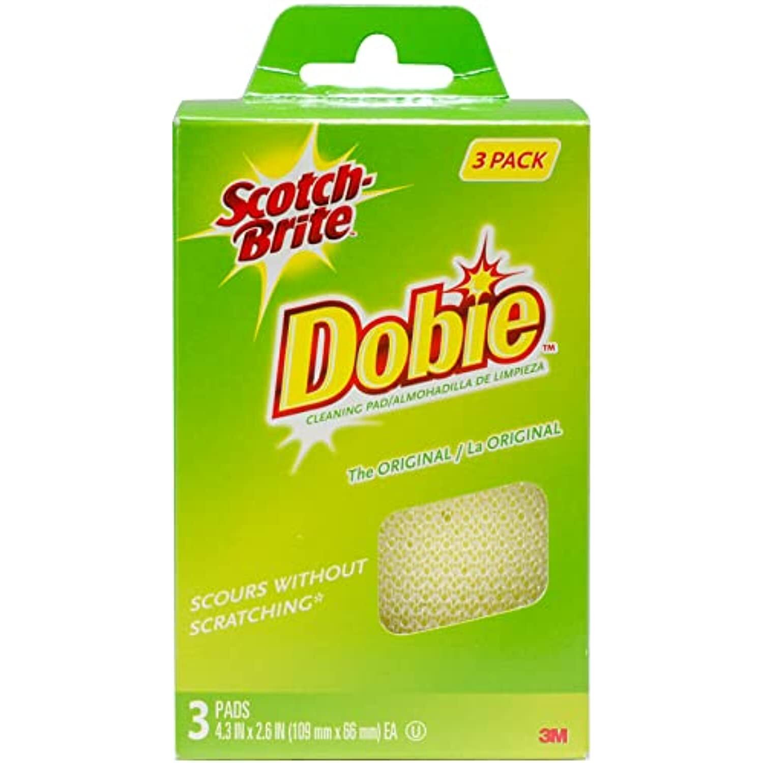 Scotch-brite 723-2f "scotch Brite" Dobie All Purpose Pads (Pack of 8)