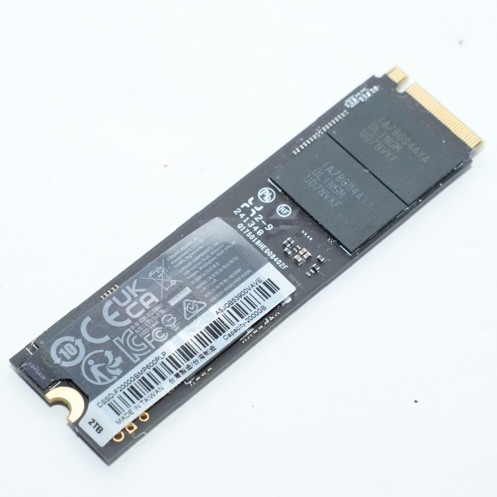 NEW ~ Corsair MP600 PRO LPX 2TB NVMe PCIe x4 Gen4 SSD ~ No Heatsink