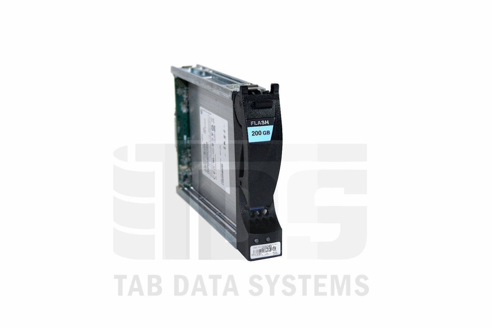 EMC V3-VS6F-200 200GB 6Gbps 3.5" SSD EFD SAS SSD Drive for VNX5100 VNX5300