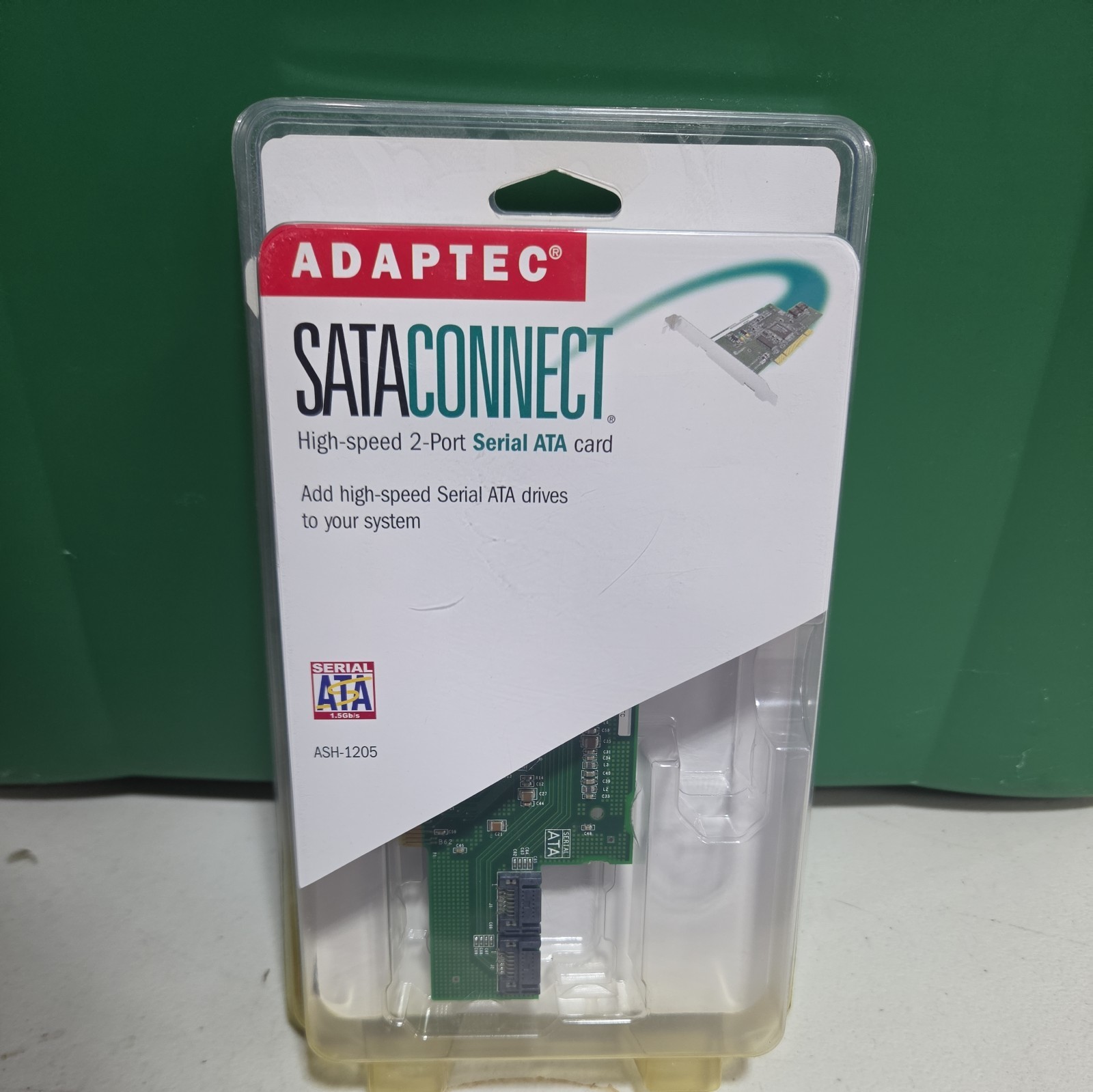 Adaptec SATAConnect ASH-1205CS Kit SATA High Speed 2-Port Serial ATA 2146700