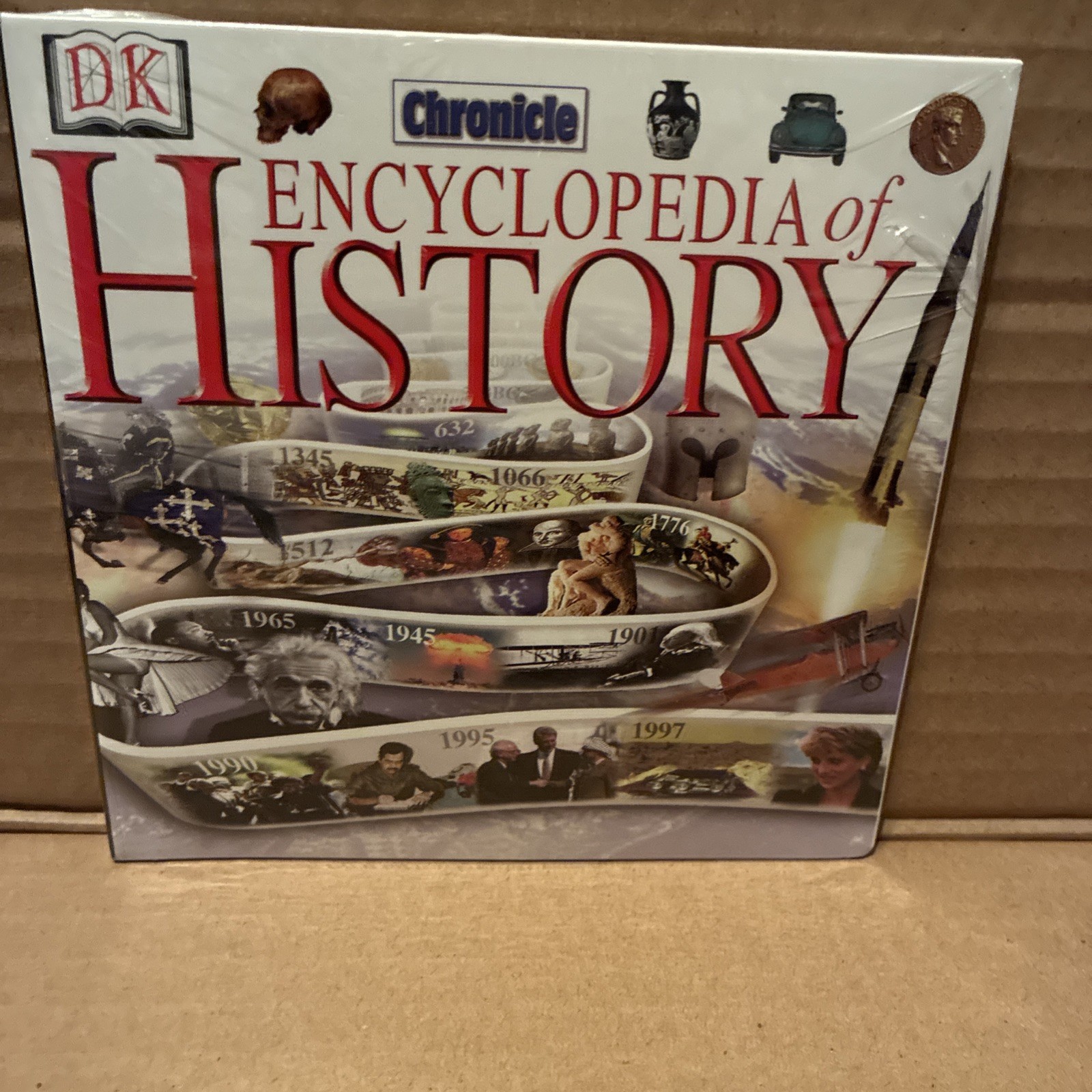 DK Chronicle Encyclopedia of History (Vintage PC CD-ROM, 1997) - Mint Cond Disc