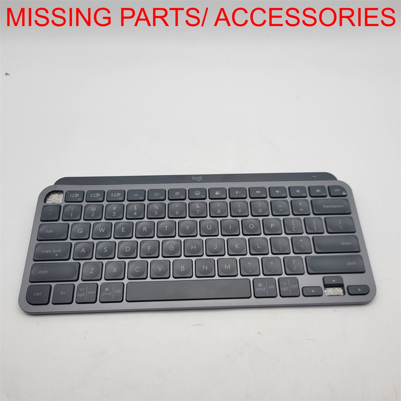 Logitech MX Keys Mini Wireless Illuminated Keyboard, Compact, Graphite *READ*