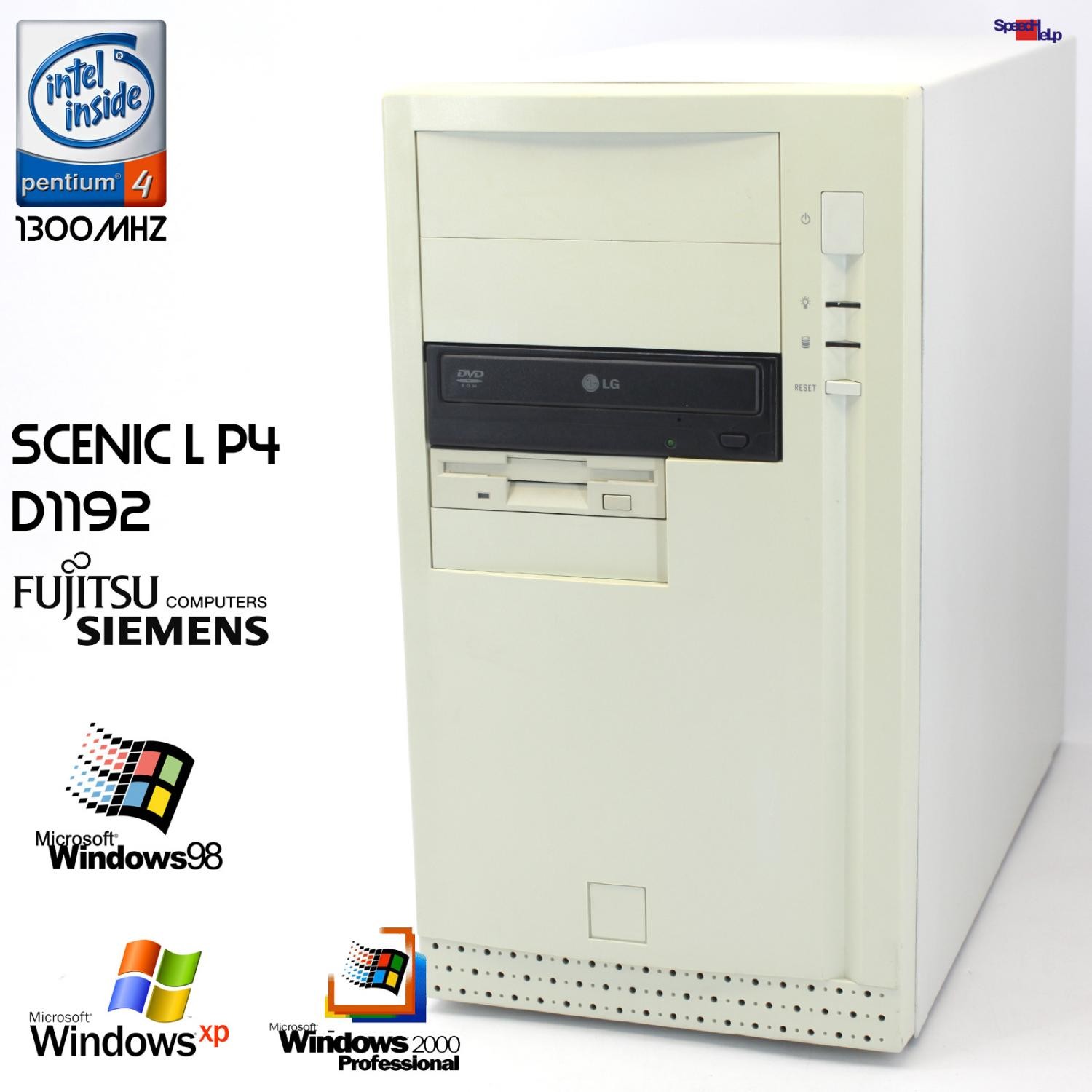 Fujitsu Siemens SCENIC L P4 Desktop PC Pentium 4 1300MHz P4 D1192