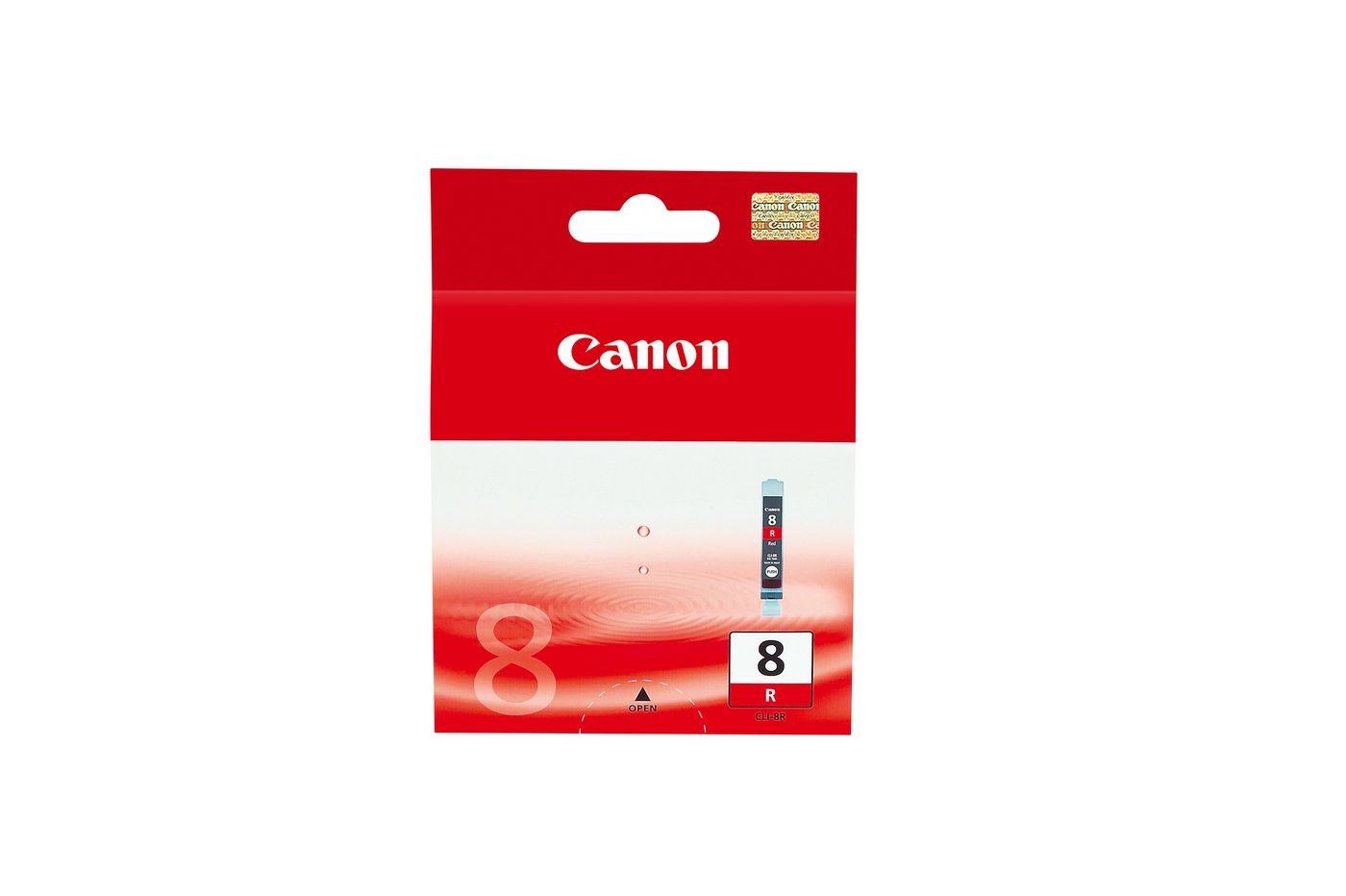Canon 0626B001AA _CLI-8 Ink Red CLI-8R, Genuine, Pigment-based ink, Red, Pi ~E~