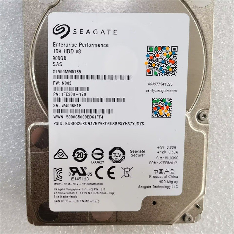 Suitable for ST900MM0168 900G 12Gb SAS 2.5 inch server hard drive