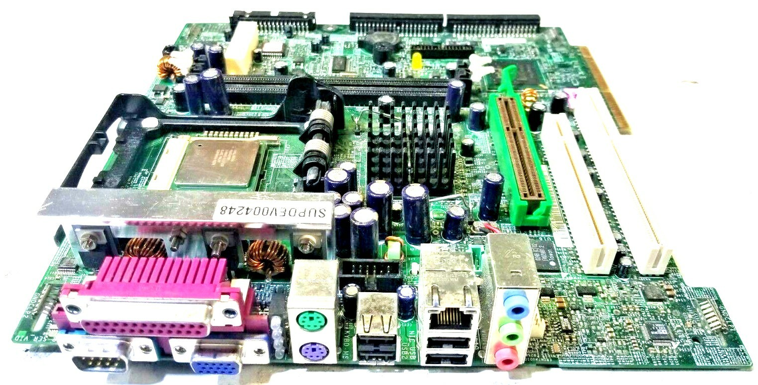Dell 00T606 Motherboard + 2.4GHz INTEL PENTIUM 4 SL6RZ CPU