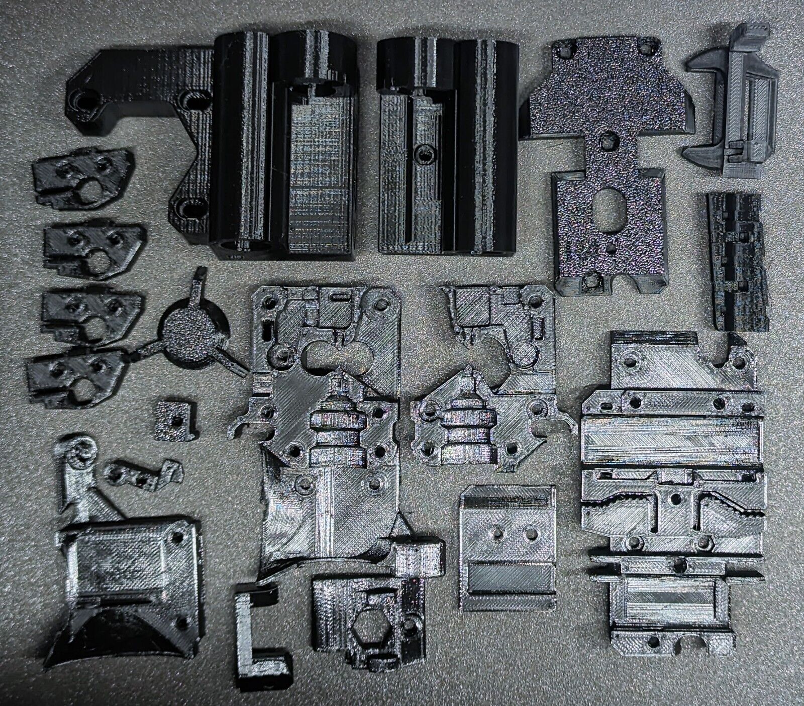 Prusa MK2s to MK2.5s, MK3 or MK3s to MK3S+ printed parts kits PETG