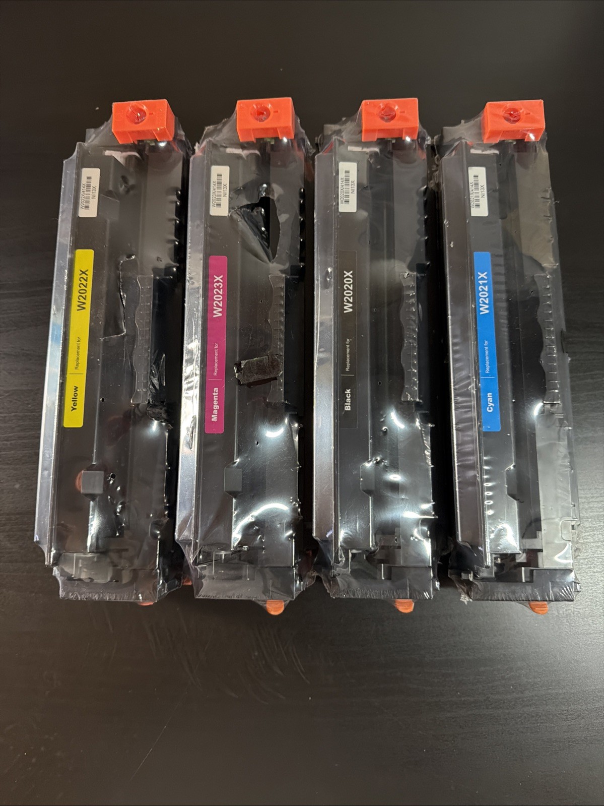 HP 210x Replacement Toner Cartridges 4pk Cyan,Magenta,Yellow,Black Sealed