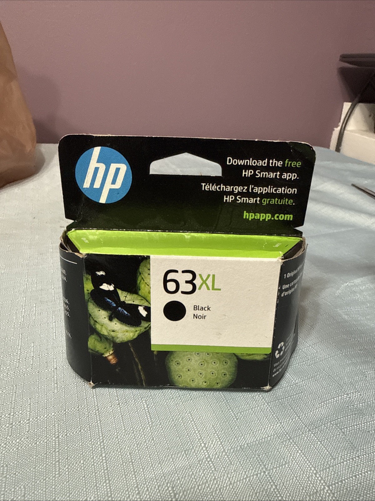 New HP 63 XL Black Ink Cartridge High Yield Genuine OEM Original Sealed 04/2026