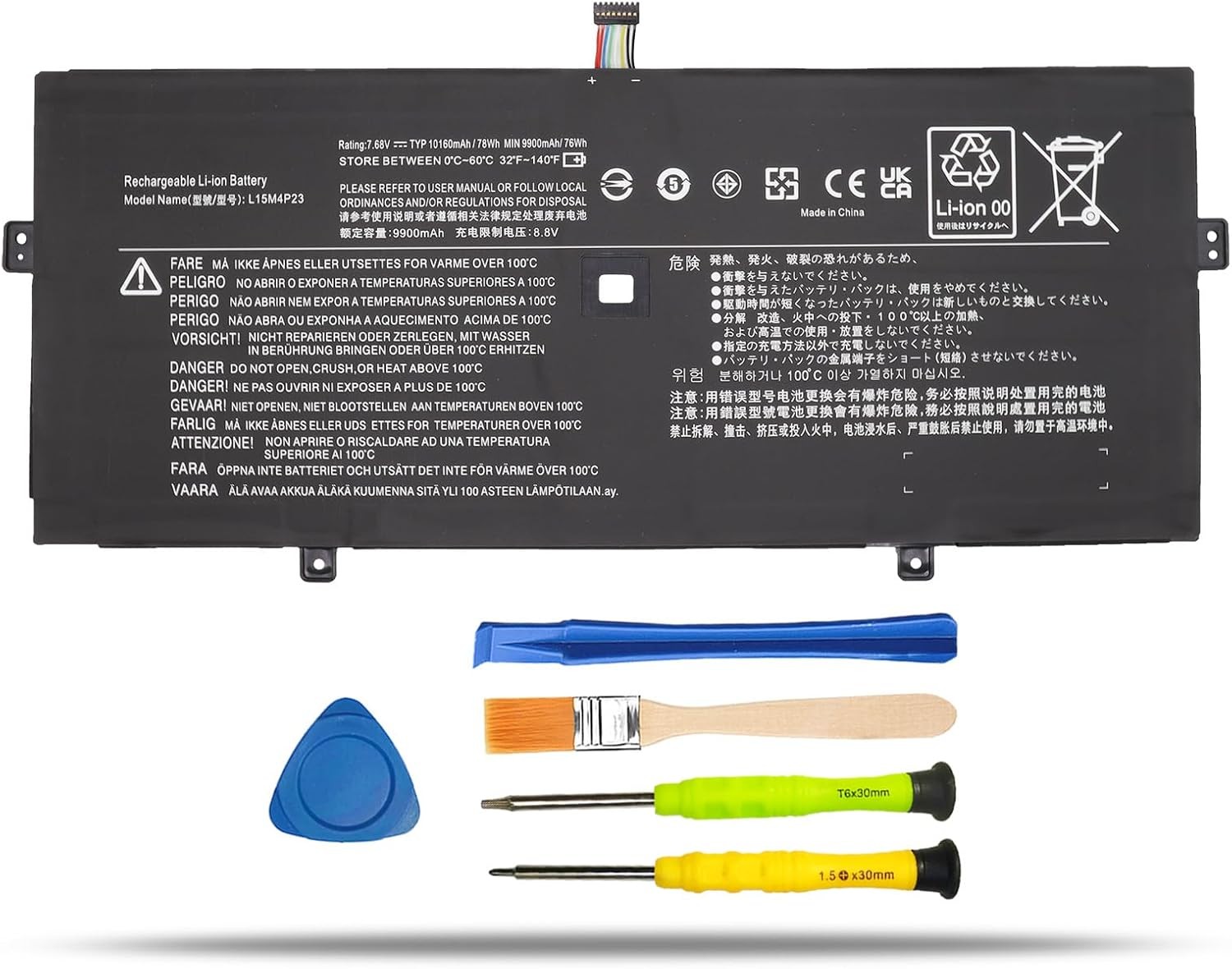 L15M4P23 L15C4P22 L15M4P21 Laptop Battery Replacement for Lenovo Yoga 5 Pro