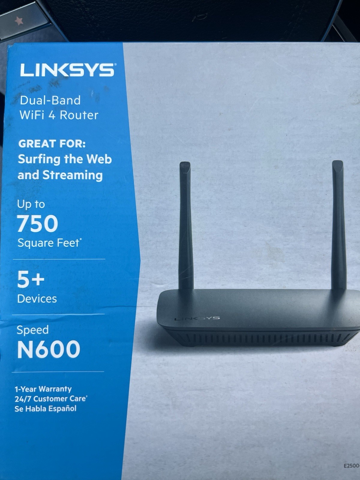 LINKSYS E2500 Dual Band 600 RouterDuel Band 