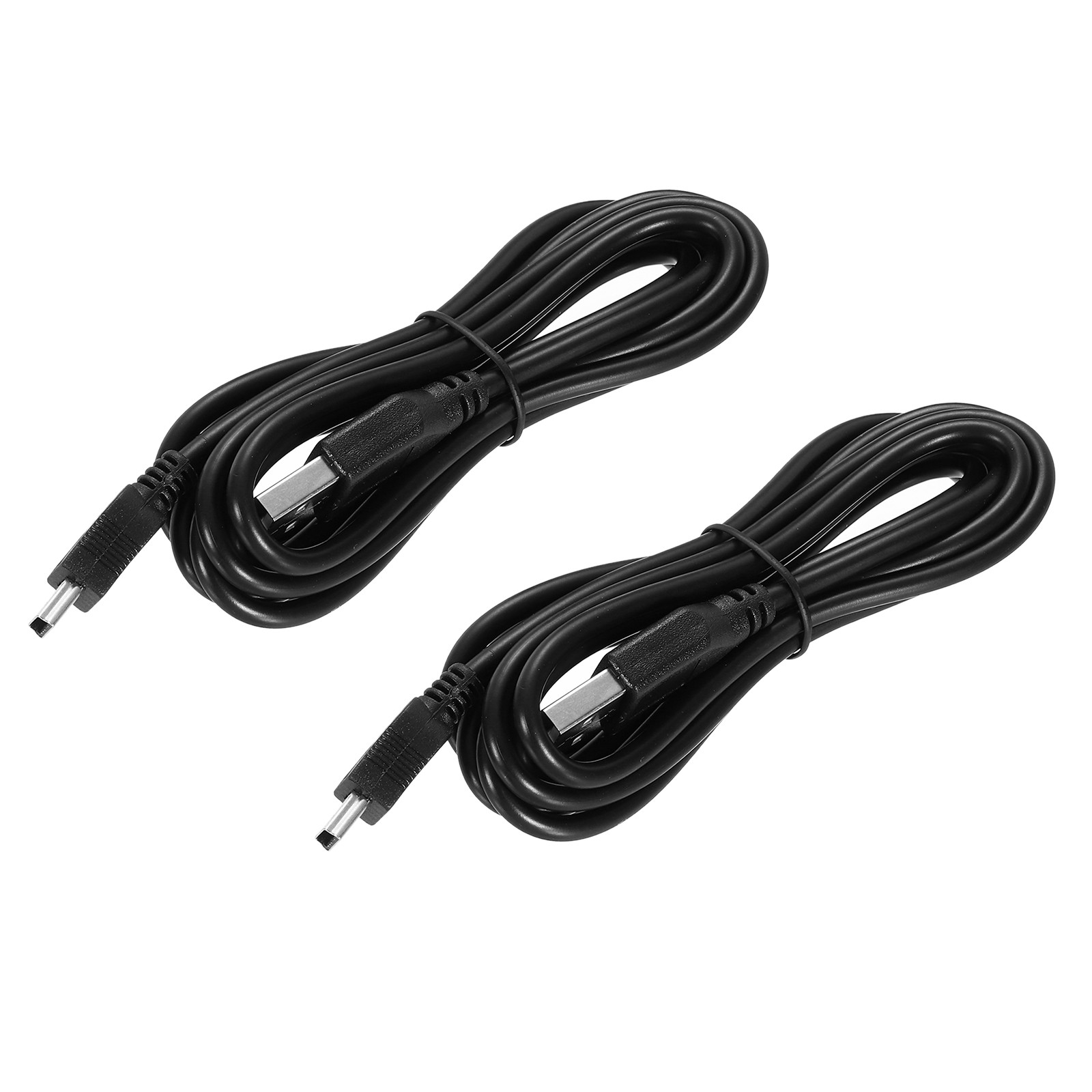 2 Pcs Mini USB Cable, 6.6ft USB Mini Cable USB to Mini USB Cable, Black