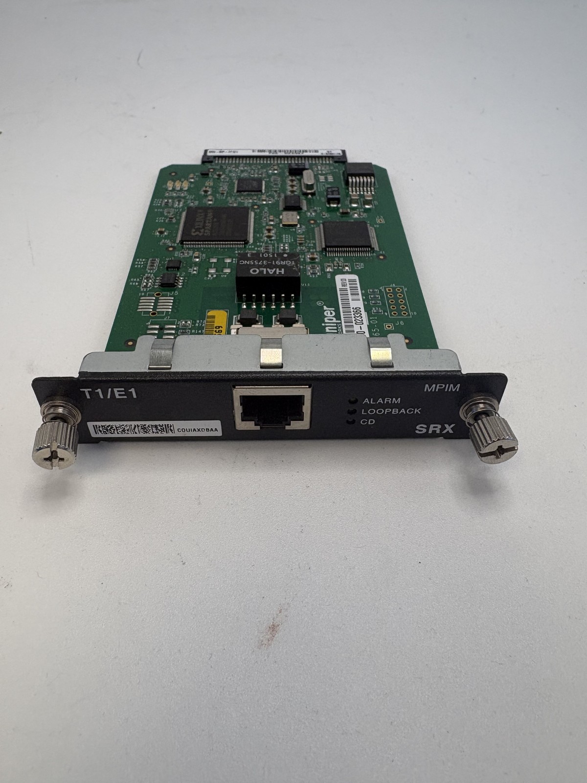 Juniper 710-023366 SRX-MP-1T1E1  750-023367 1-port T1 Expansion Card 