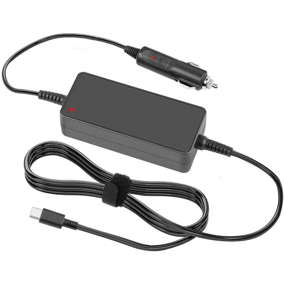 90W 65W 45W 30W Type-C USB C Vehicle Car DC Charger Adapter for MacBook Lenovo