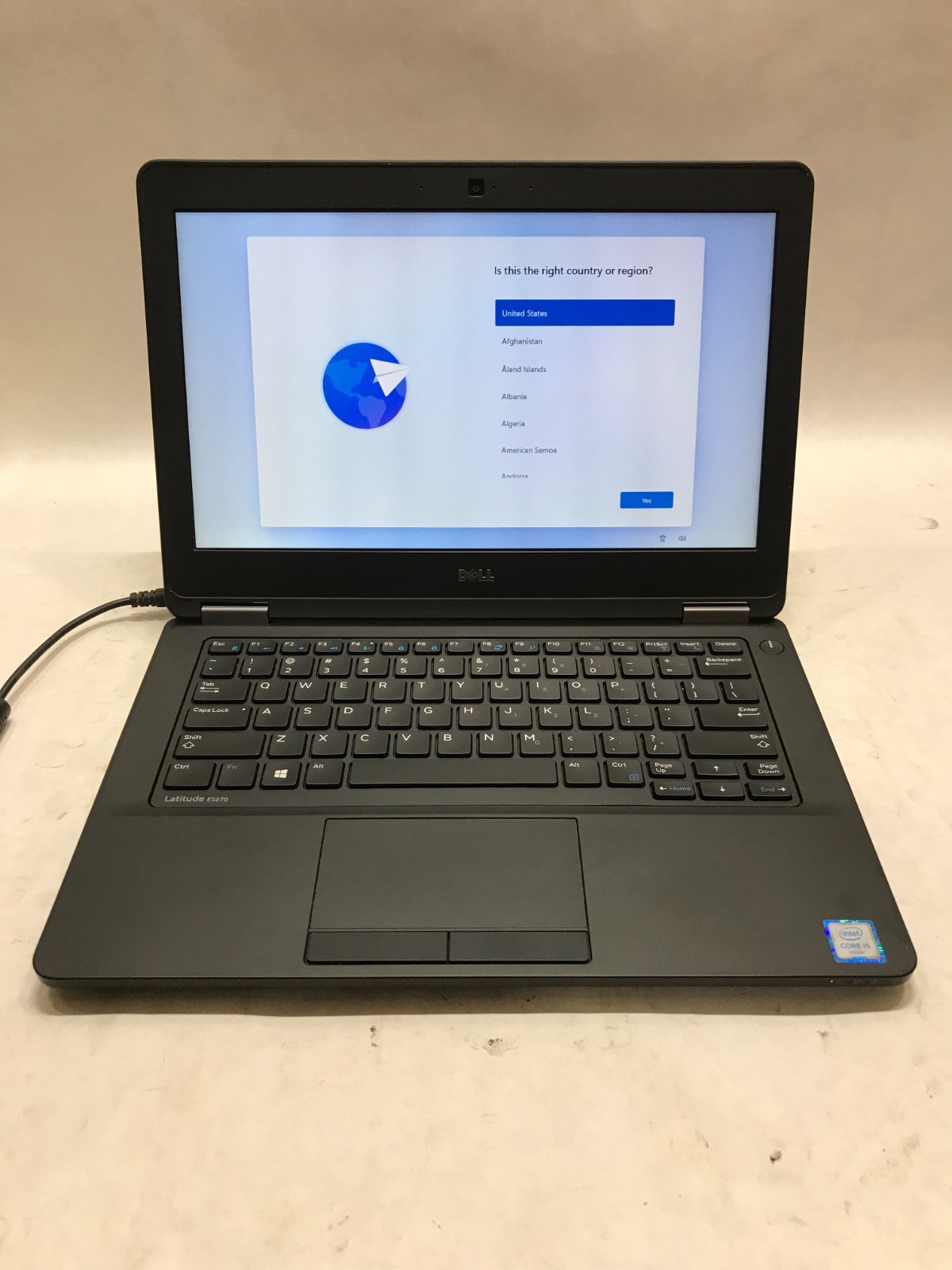 Dell Latitude E5270 12" Intel Core i5 4GB RAM 128GB SSD Windows 11 NO BATTERY DW