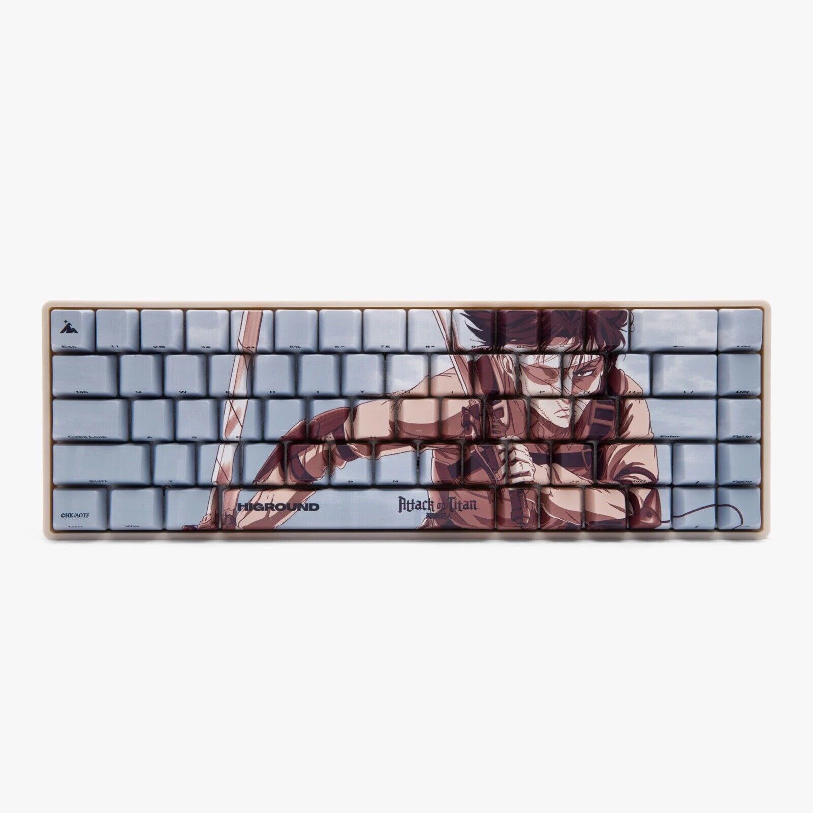 Higround Attack on Titan LEVI Base 65 PC Keyboard Limited Edition HG X AOT2