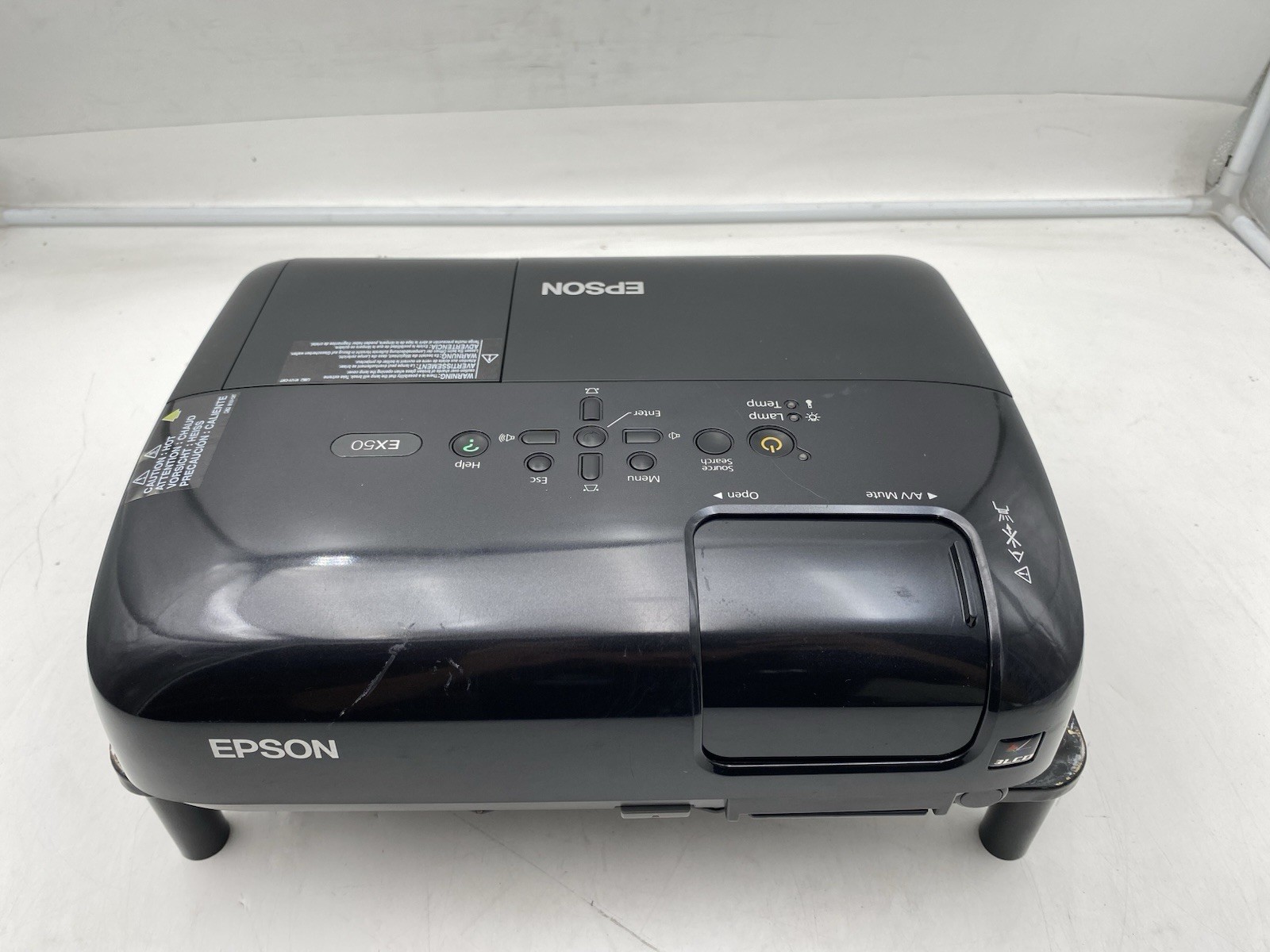 Epson H284A LCD Projector HDMI 2200 Lumens (187 Lamp Hours)