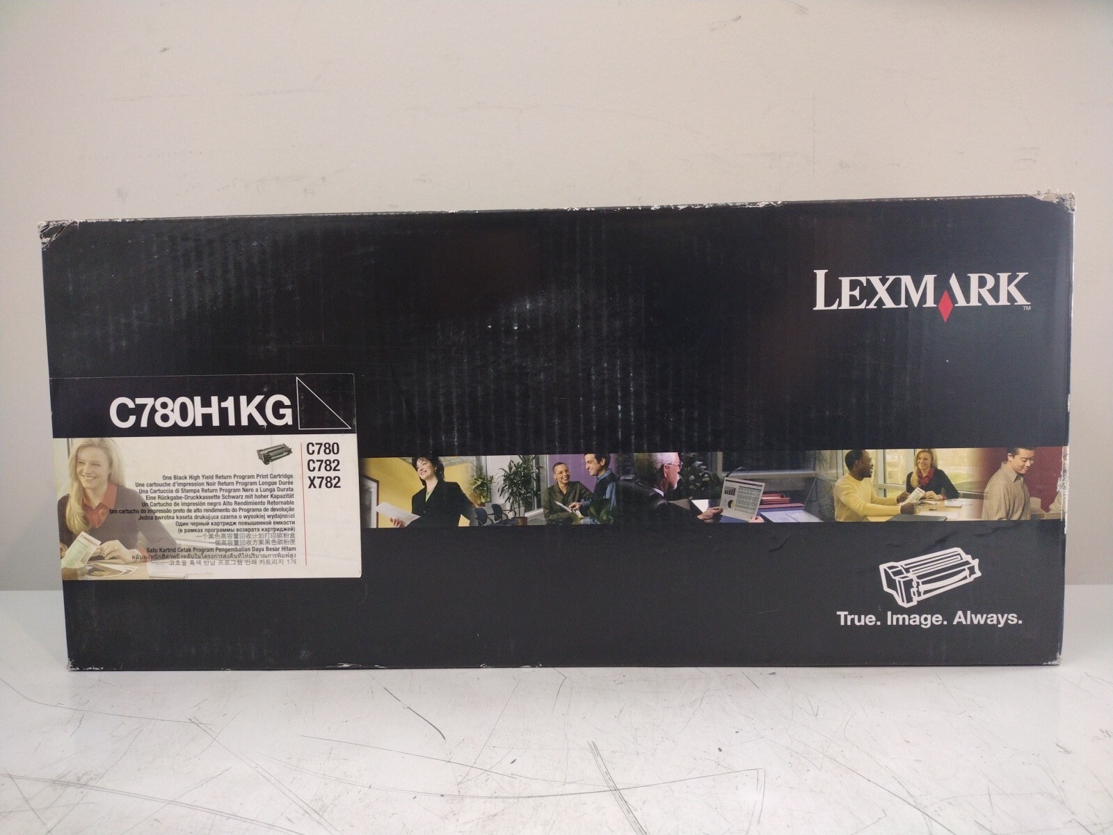Lexmark C780H1KG Black High Yield Return Program Toner Cartridge Genuine /Sealed