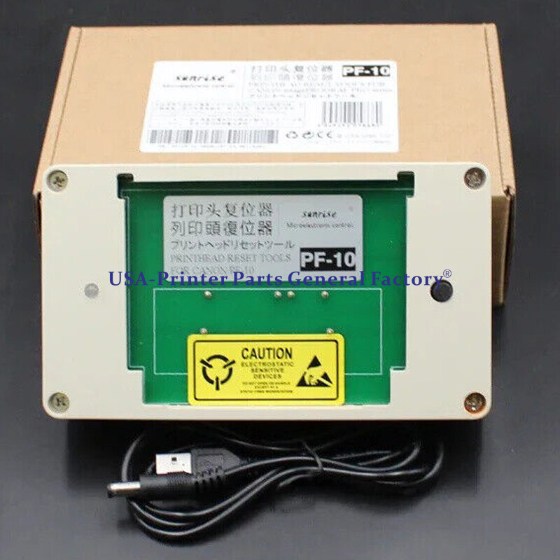 PF-10 MFP PrintHead Resetter Reset Tool Fits For Canon Pro 540 560 520 4000 6000
