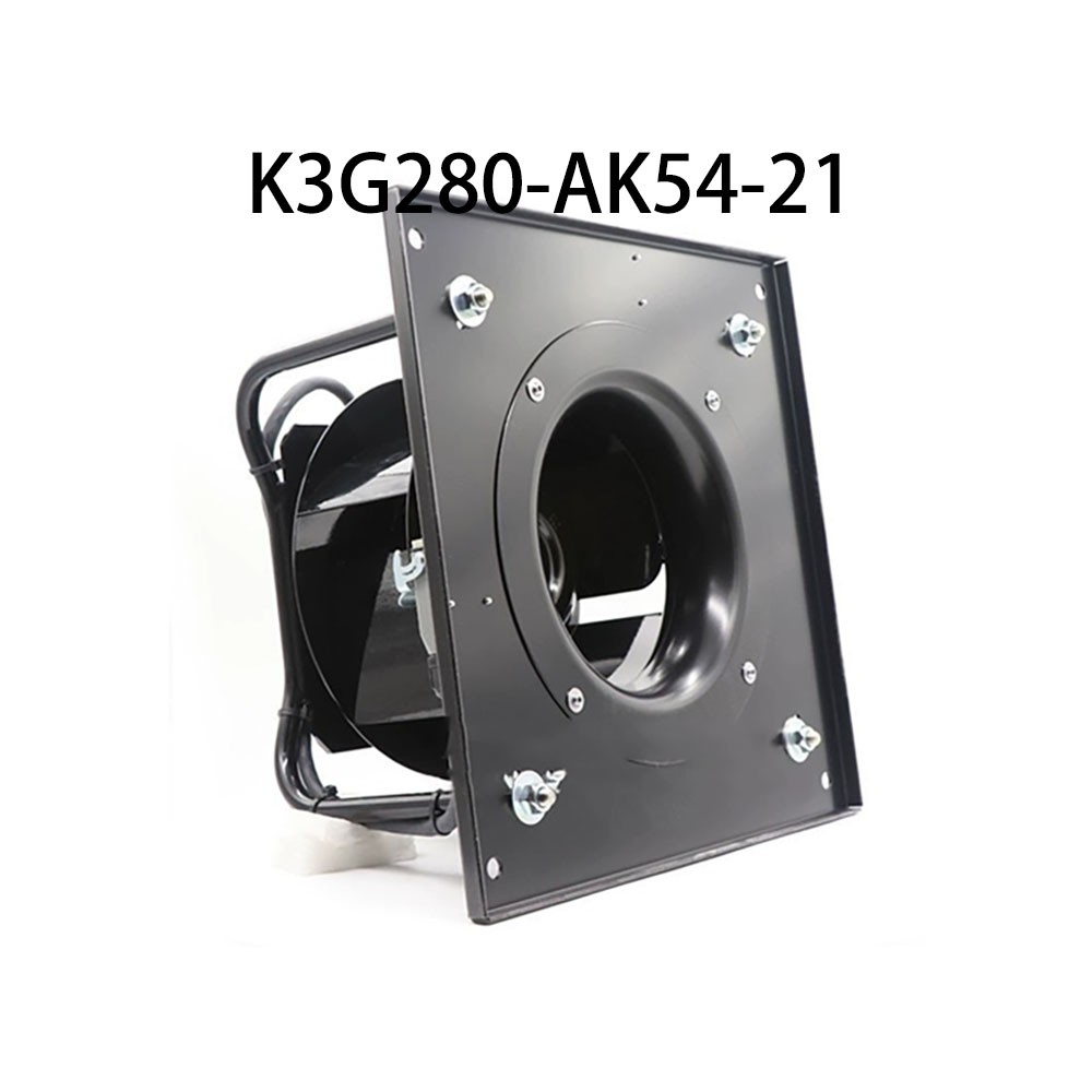 New sealed radiator K3G280-AK54-21 400VAC φ280MM Ebmpaps Centrifugal Cooling Fan