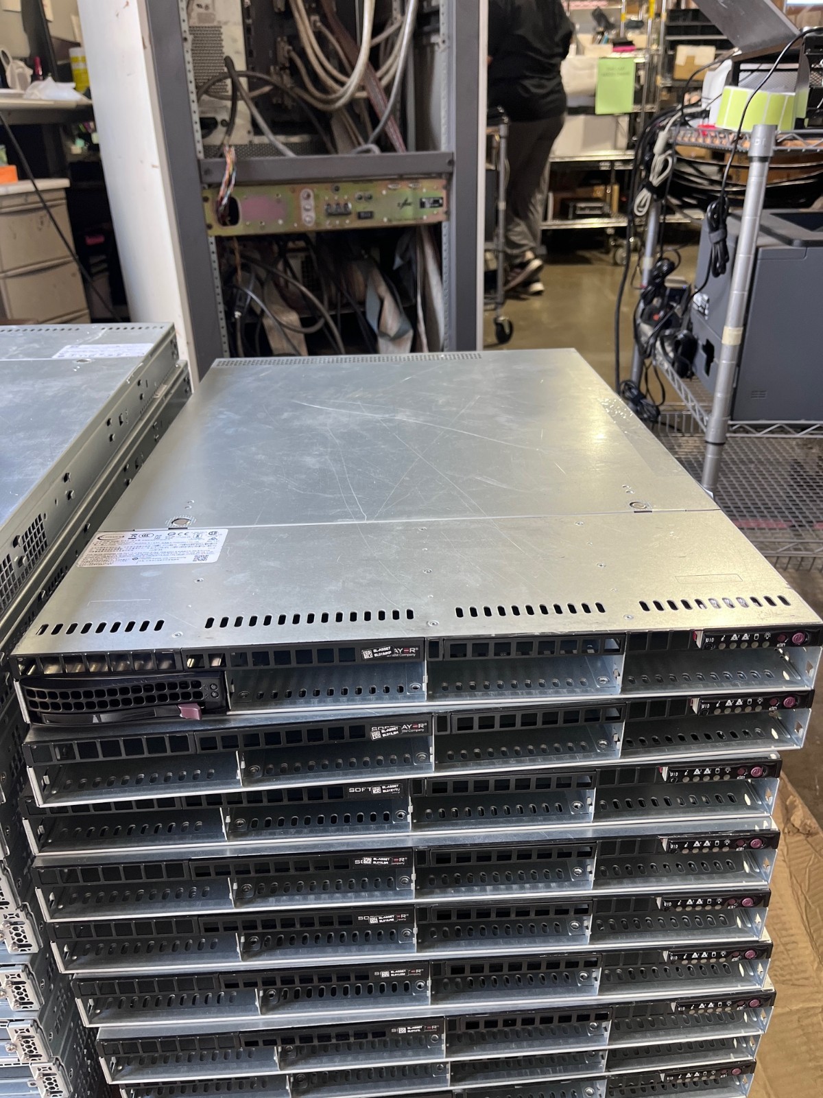 1U Edge Server X11SWW-4TF E3-1270 No RAM 4x 10GB-T 2x PCi-E M.2 NVME 2xPSU