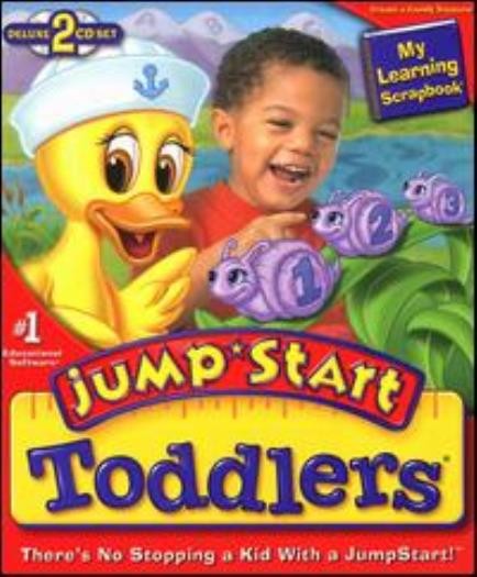 JumpStart Toddlers Deluxe PC MAC CD learn ABC count match shapes letters numbers