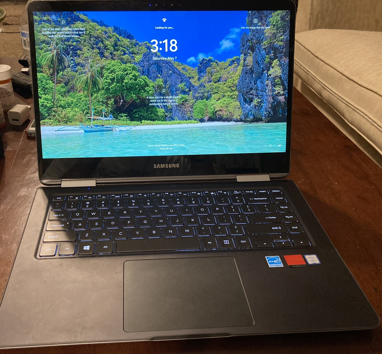 Samsung Notebook 9 Pro 15 inch (256GB, Intel Core i7 8th Gen., 4.00GHz, 16GB)...