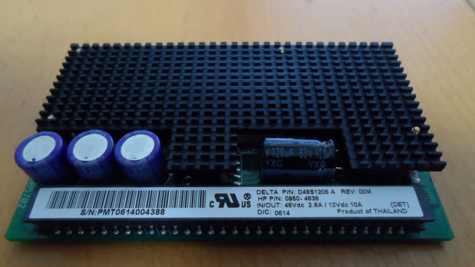 HP RX4640 VOLTAGE REGULATOR 48V 12V 10AMODULE 0950-4636 D48S1206 