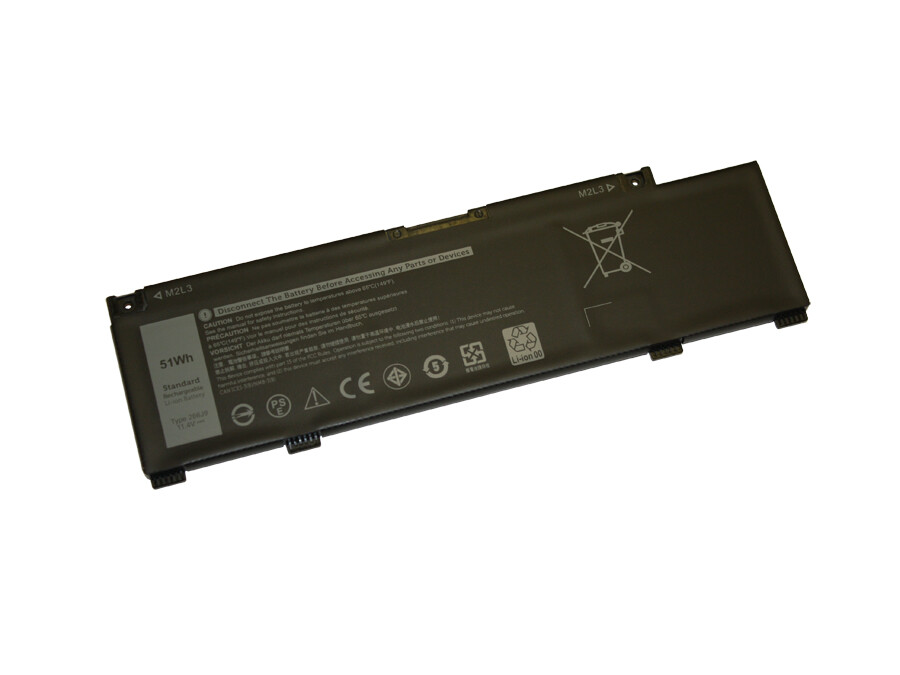 266J9-PW 11.4V 51WH BATTERY 0M4GWP, 266J9, 451-BZT, M4GWP, DELL G3 3590