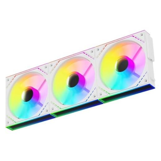 TR Thermalright TL-M12QW-S X3 120mm ARGB PC Fans, Triple Pack, Infinity White