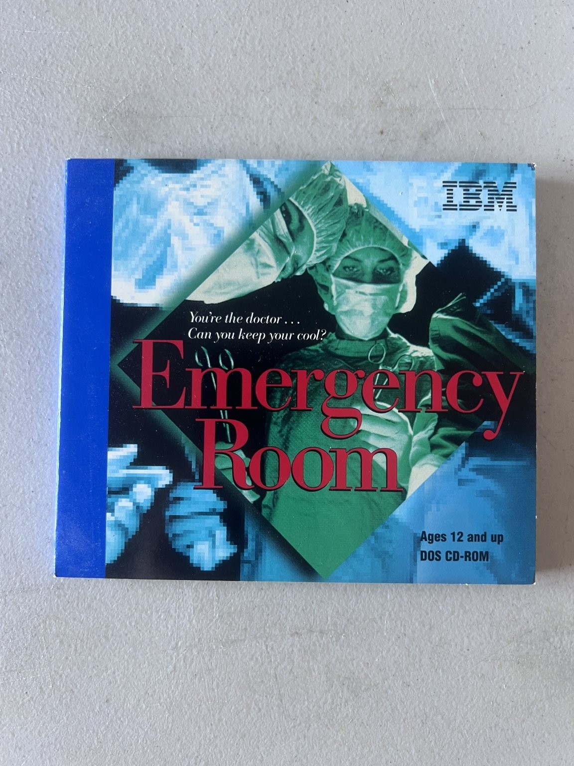 IBM Emergency Room DOS CD-ROM PC Game Ages 12+ Vintage 1995