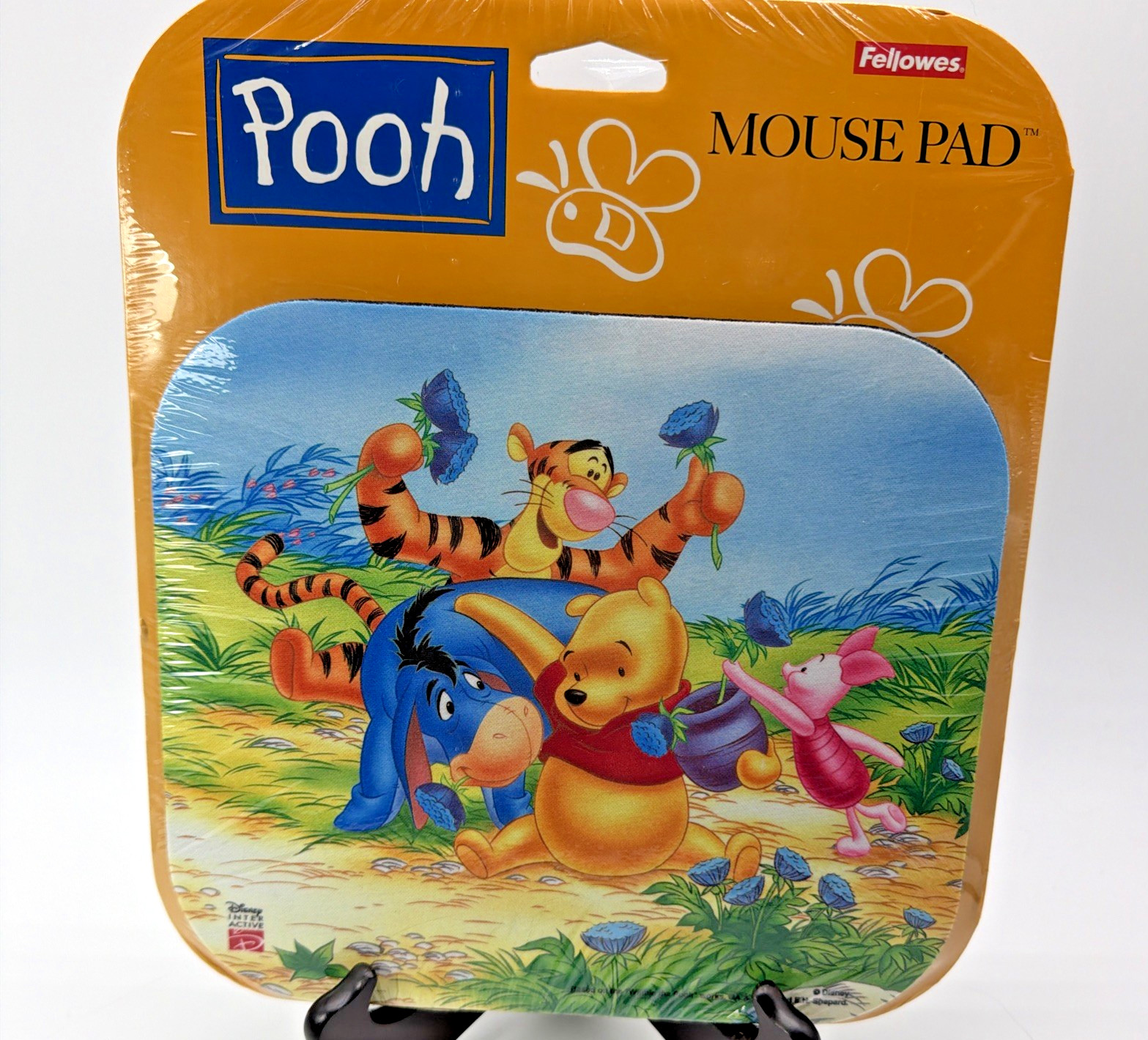 1998 Vintage Disney Winnie The Pooh & Friends Fellowes Mousepad New  & Sealed