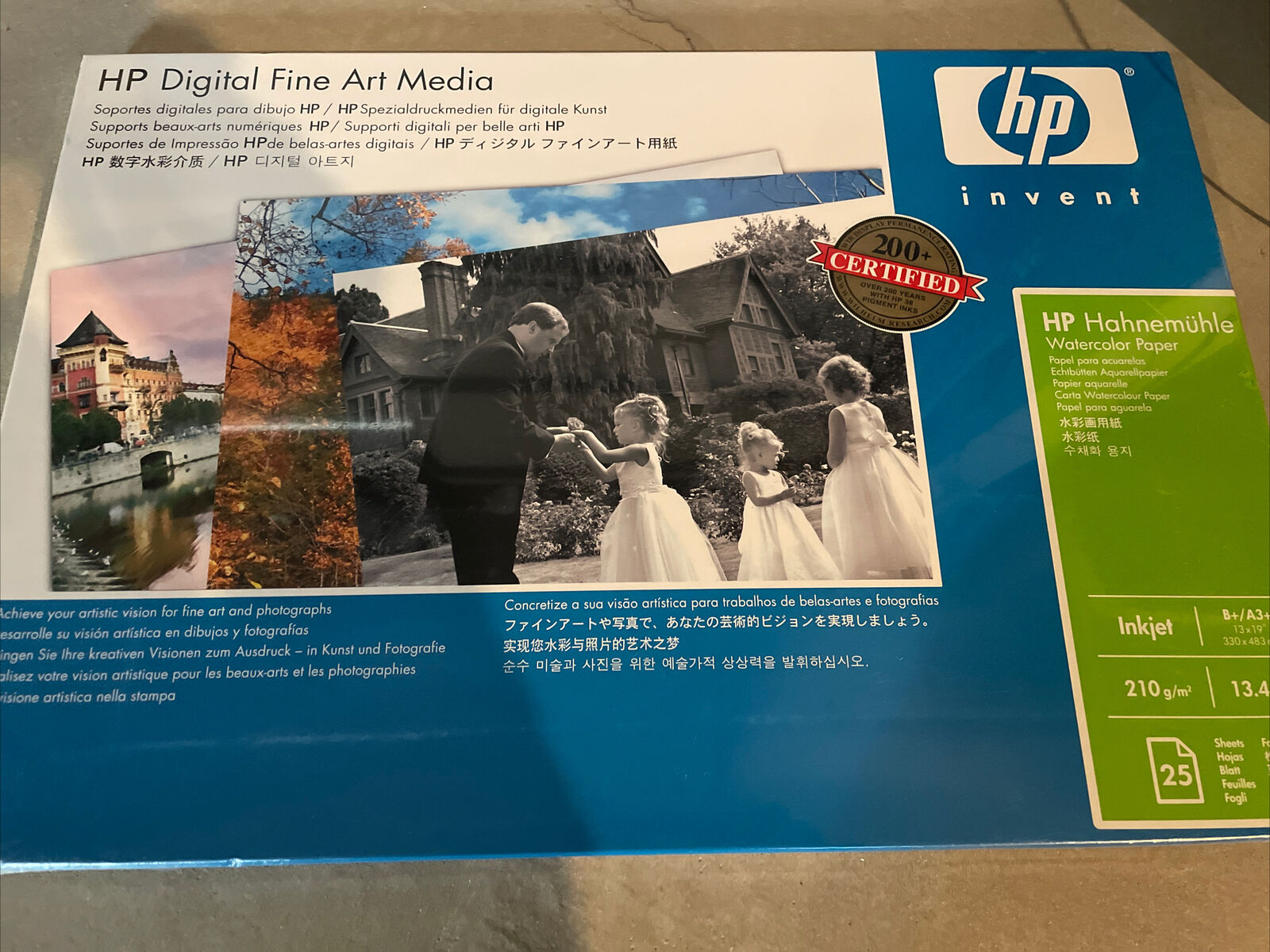 HP Q8729A Hahnemuhle Water Color Paper 13\