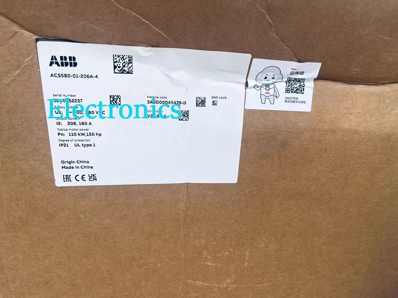 ACS580-01-206A-4 Inverter ACS58001206A4 ACS580-01-206A-4