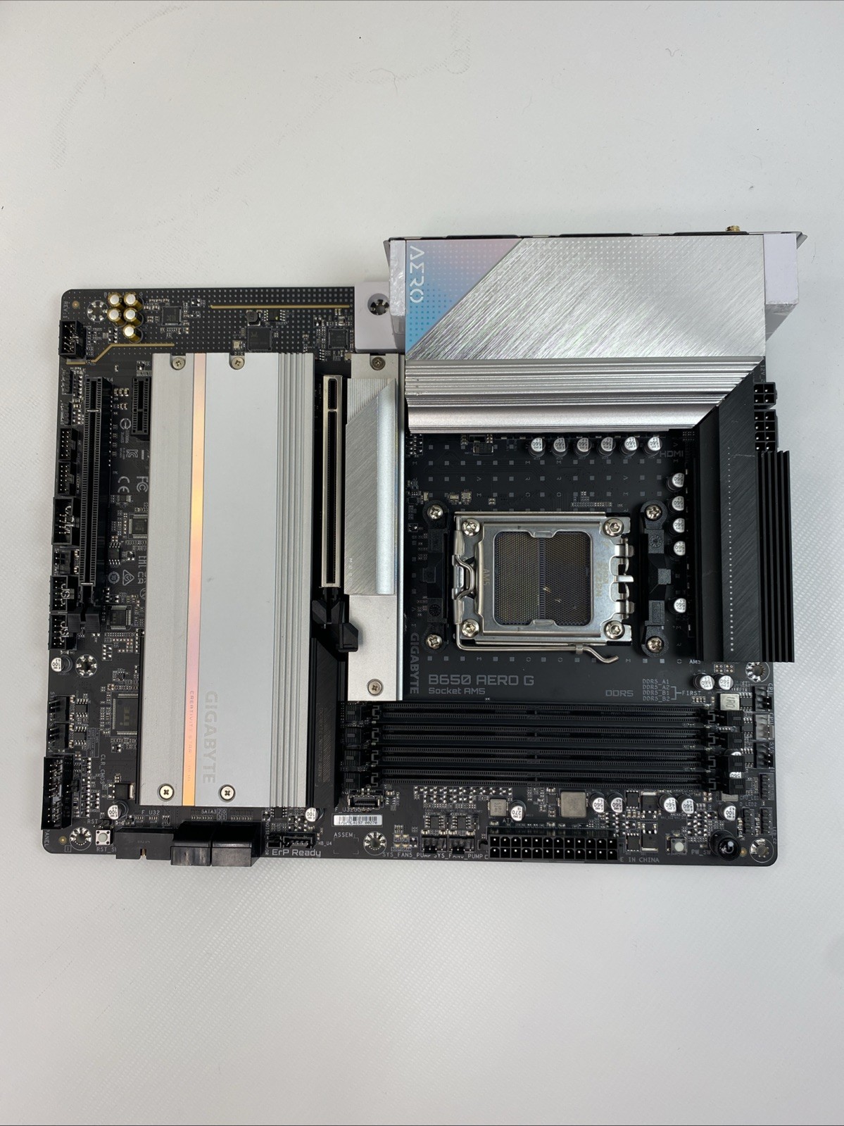 Gigabyte B650 AERO G ATX AM5 DDR5 Motherboard For -Parts Only-
