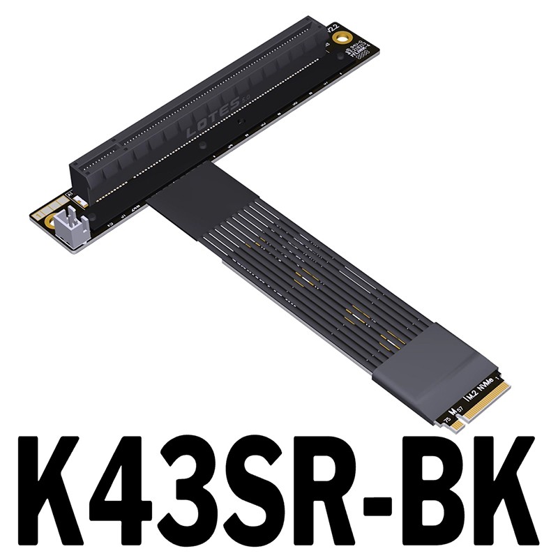 (ADT-Link) M.2 NGFF NVMe to PCIe 5.0 x16 STX Motherboard Graphics Card Cable