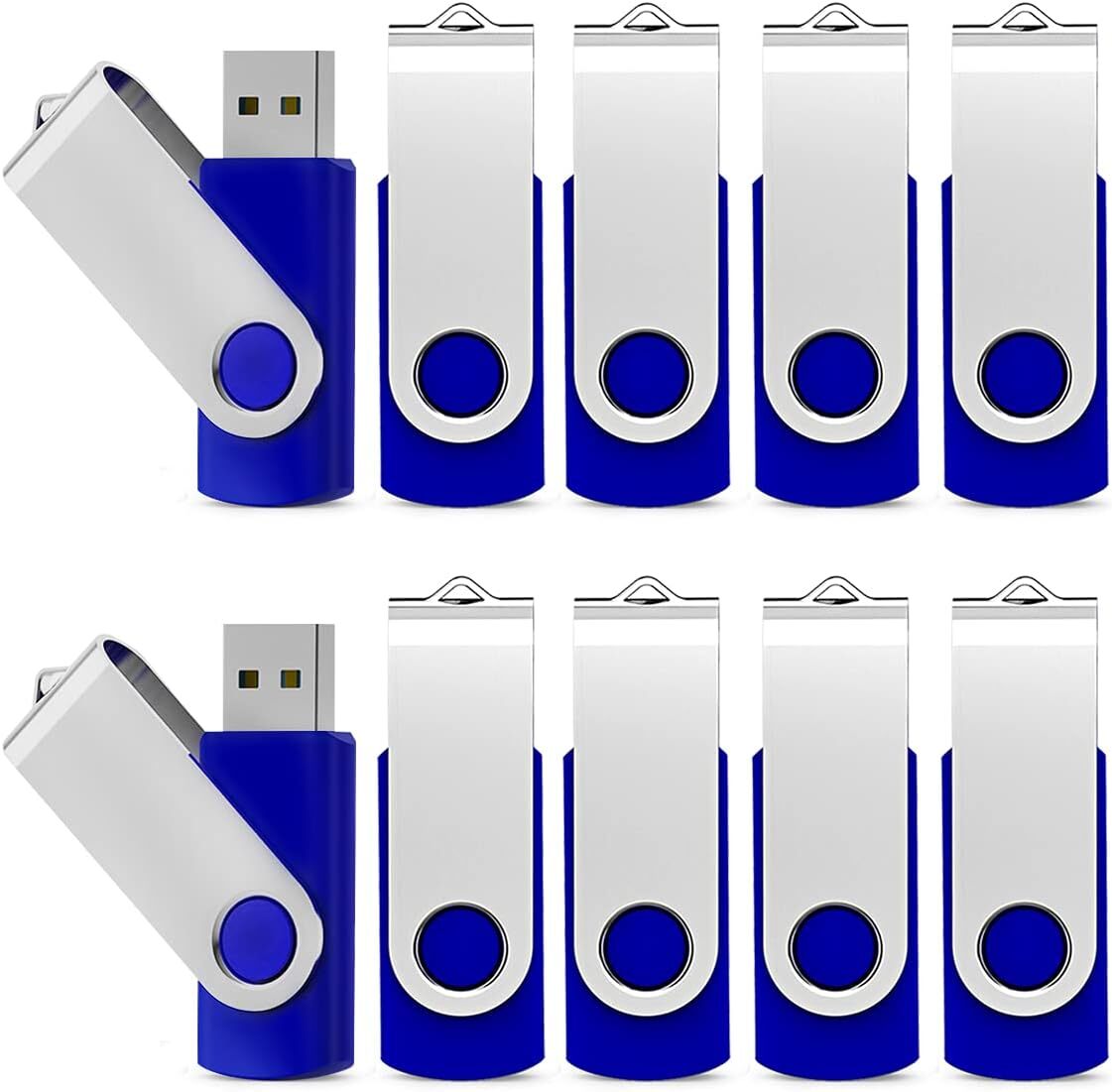 Kootion USB 2.0 32GB Metal Swivel Style USB Flash Drive Memory Stick Thumb Drive